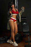 Athena Silver – 161 cm – Silicone Réaliste